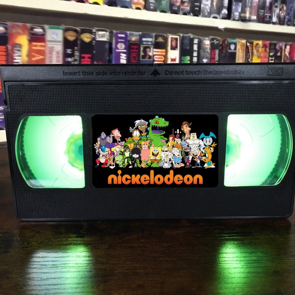 Nickelodeon VHS Lamp + Remote