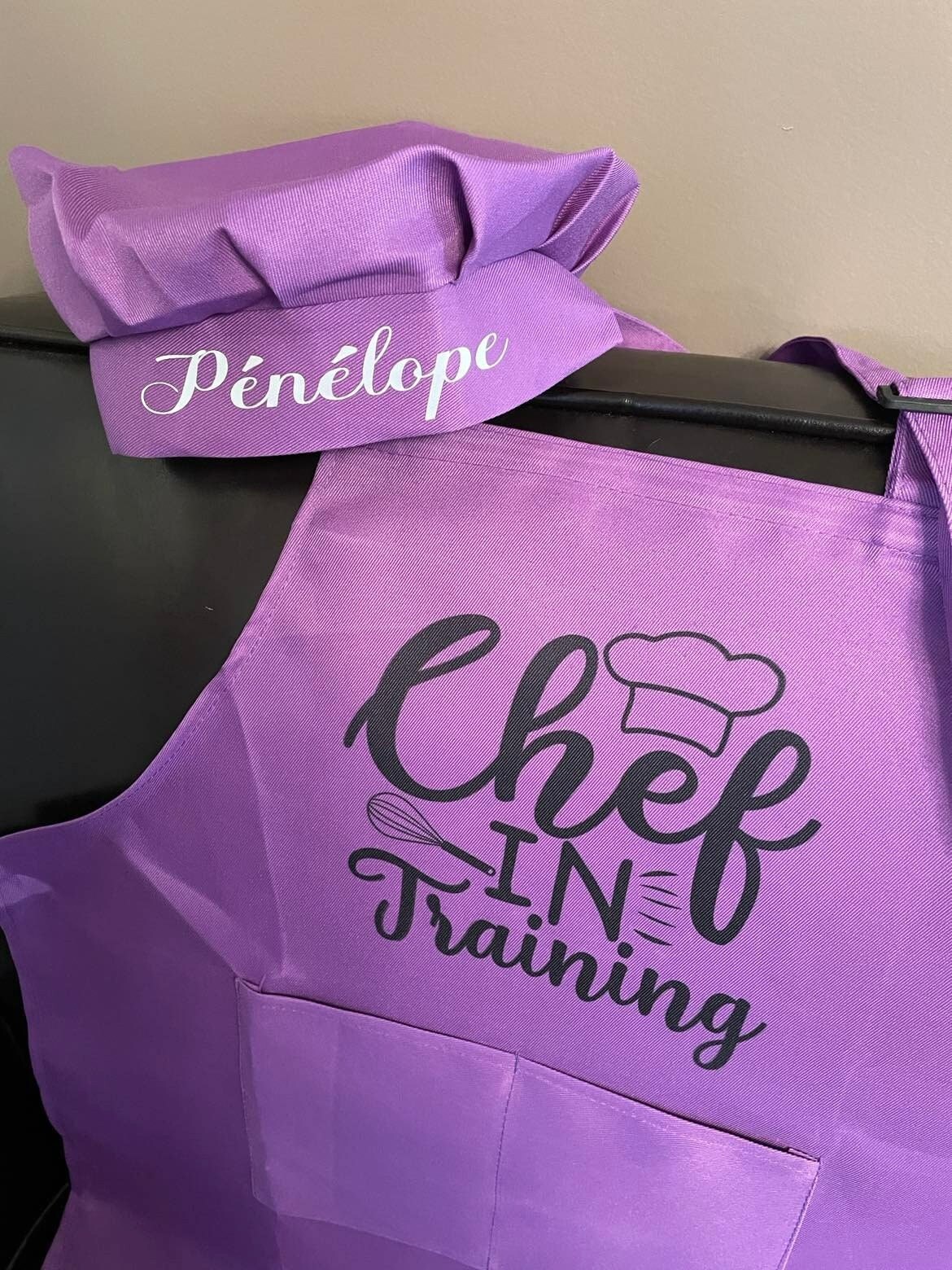 Toddler Chef Apron and Hat/ Chef Hat Kids/apron With Etsy