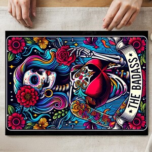 Tarot Glas Schneidebrett, Küchen Dekor, Einzigartiges Housewarming Geschenk, Witchy Küche, Boho Wohndekor, Geschenk Schneidebrett