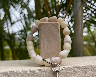 Seashell Keychain Wristlet - Sandys