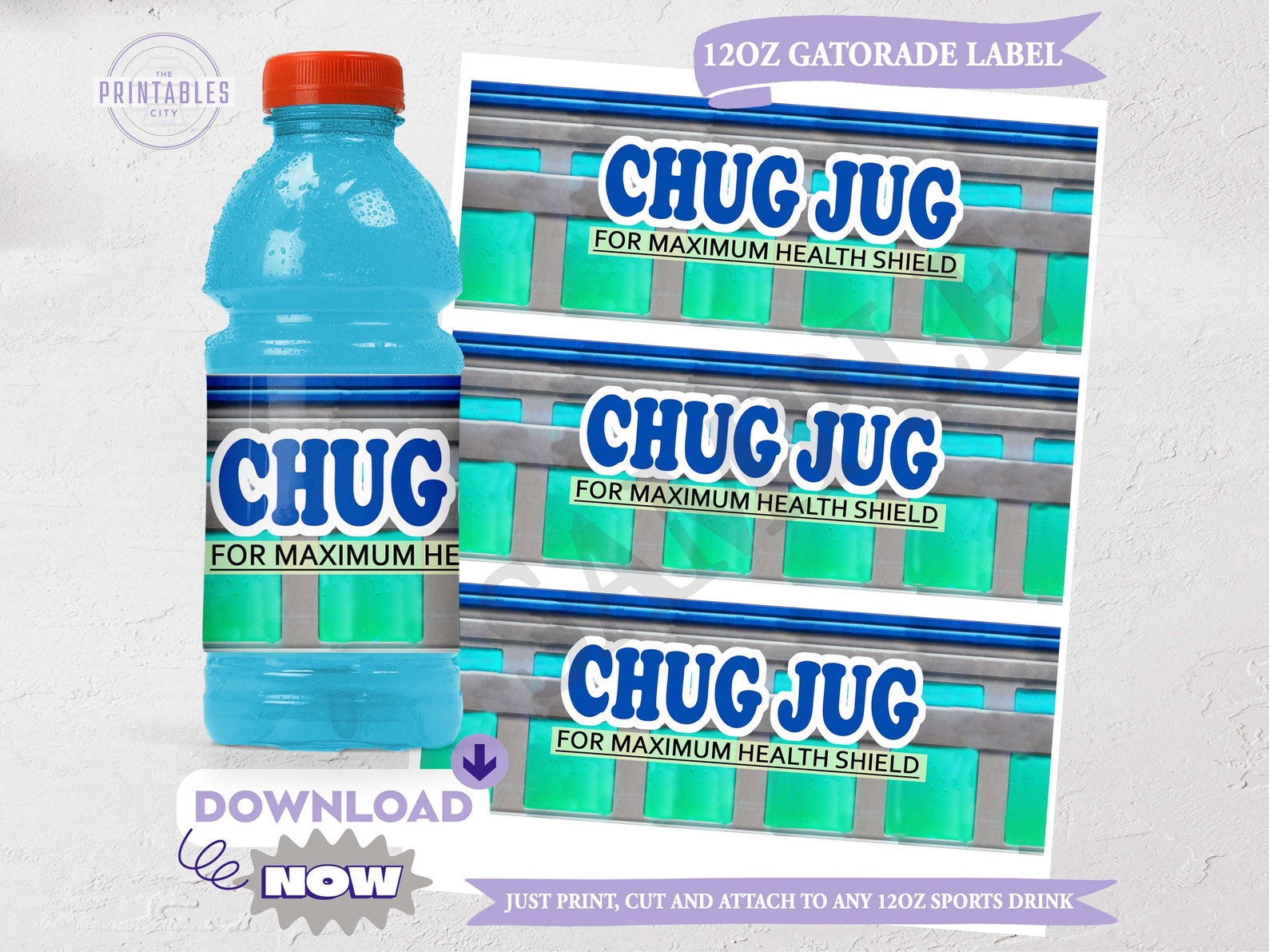 Gatorade Label for Birthday Party, Kids Birthday Printable, Birthday ...