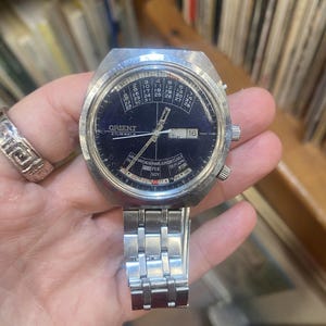 希少 ORIENT メンズ 腕時計 自動巻 動作良好 27Jewels 27石 希少