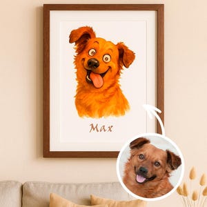 Custom Funny Portrait from Photo, Custom Ugly Portrait, Caricature Portrait Gift, Pets or Family, Cartoon Portrait Gift, Gift for Couples