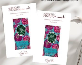 Eyup Sabri Tuncer kolonyali mendil | Refreshing Towel Gift | Ramadan Table Decoration |