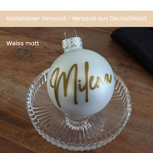 Personalized Christmas baubles | personalized gifts | Christmas tree baubles | Christmas gift with name | Christmas tree baubles | decoration