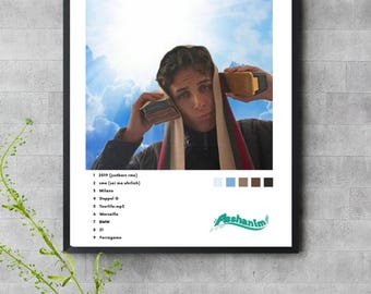 Pashanim Poster – Sky over Berlin Album Cover – Music Print A4 A3