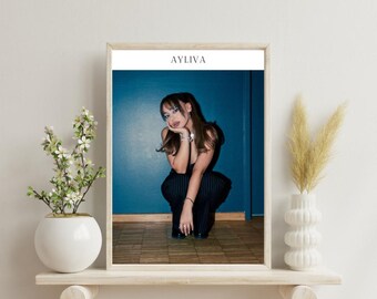 Ayliva Cover | In Liebe Ayliva | Poster | A4 / Musik Cover Wallart | Ayliva Poster - Fandesign - Fanposter - Deutschrap Poster