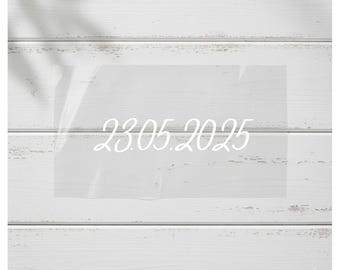 personalized vinyl sticker date| Kapi Süsü | Kiz Evine Hosgeldiniz | Söz | Kiz Isteme | Dügün | Nişan | Welcome sign