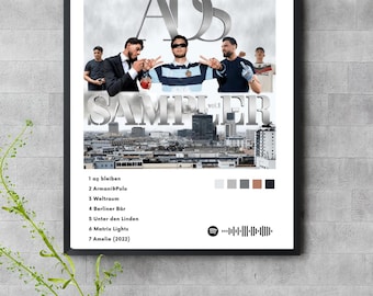 ADS Sampler Poster – Pashanim Selim61 RBO30 – Album Cover Print A4 A3