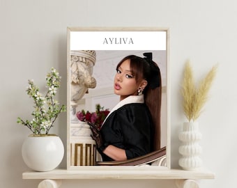 Ayliva Cover | In Liebe Ayliva | Poster | A4 / Musik Cover Wallart | Ayliva Poster - Fandesign - Fanposter - Deutschrap Poster