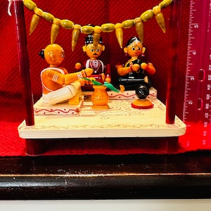 Traditional Hindu marriage | Etikoppaka doll | Home Decor | Navaratri golu | Sankranti Koluvu