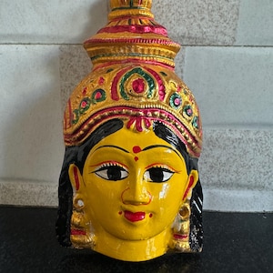Varalakshmi Ammavaru face for  Kalasham | Varalakshmi vratam | Vara Lakshmi Devi Vratam.