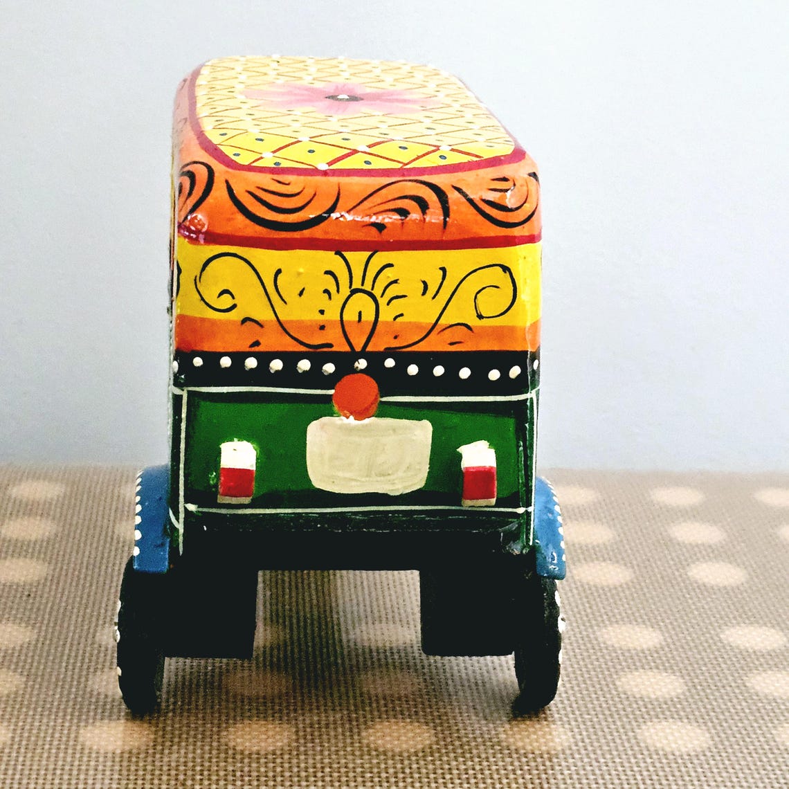 Jouet Auto Rickshaw TUK TUK Centy Toys - Cadeau Noël Enfants - Souvenir Inde