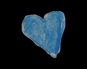 Light Blue Heart Doodle