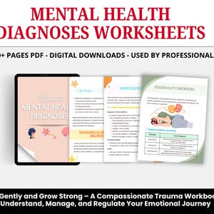 Diagnozy zdrowia psychicznego, DSM-5/DSM-5TR, przewodnik do nauki dsm-5-TR, ściągawka, ocena, leczenie i diagnoza, lcsw lmsw przewodnik do nauki