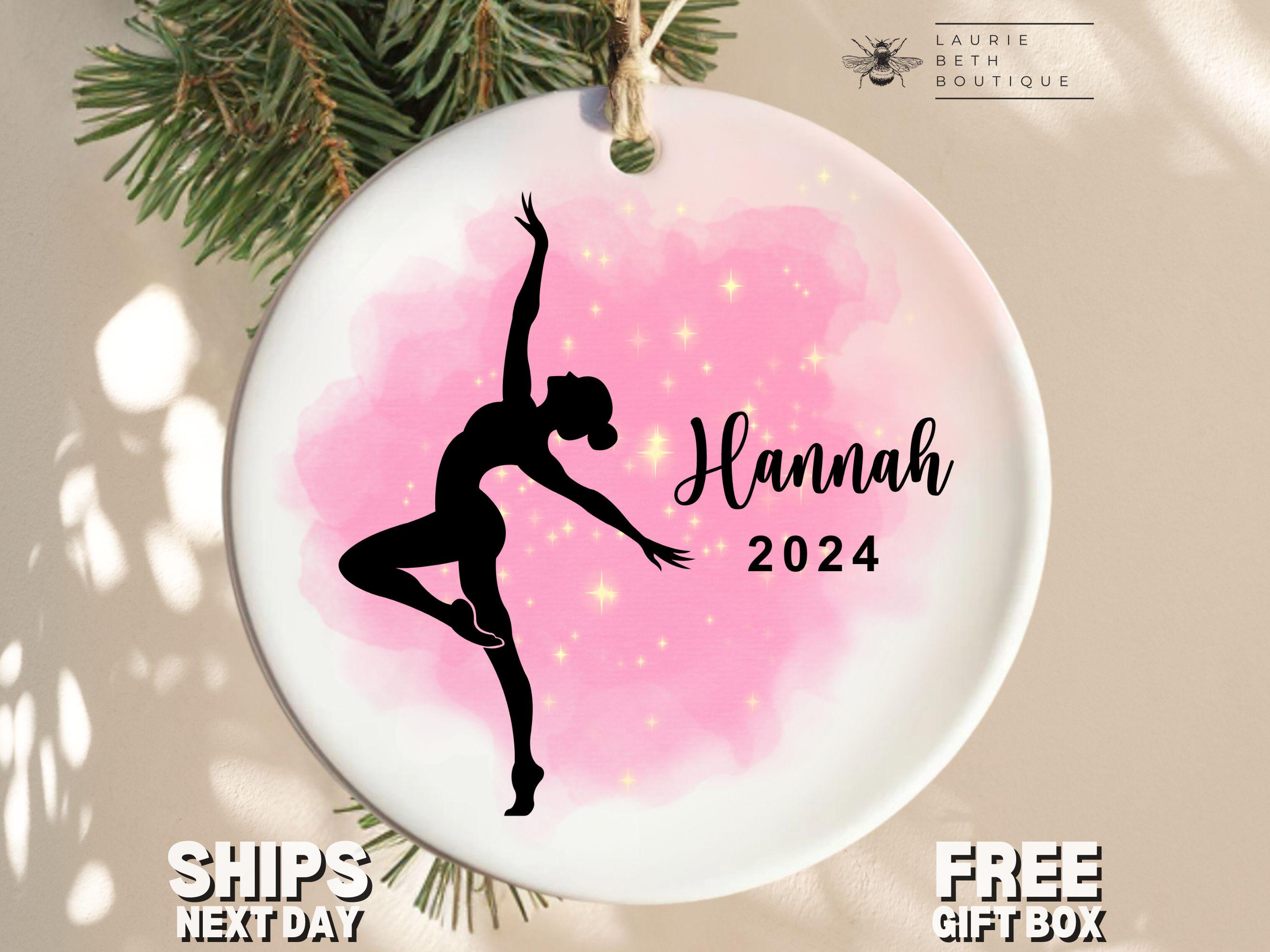 Dance Christmas Ornament, Personalized Dance Christmas Ornament Gift for Dancer Ballet Dance Gift for Christmas Dancer Ballet Dance Keepsake