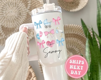 Custom Nurse Tumbler Personalized L&D Nurse Tumbler with Handle NICU Nurse 40oz Tumbler Nurse Appreciation Gift for Labor and Delivery Nurse