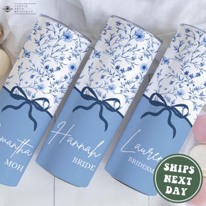 Verres de demoiselle d'honneur personnalisés EVJF personnalisés gobelets assortis cadeau de proposition de demoiselle d'honneur gobelets voyage fille cadeau de fête nuptiale