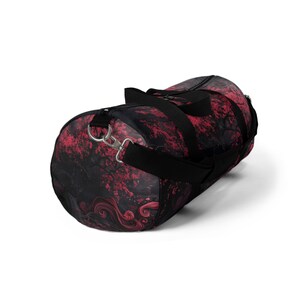 Dark Aesthetic Sakura Gym Bag - Travel Bag - Duffel Bag - Gift for Mom, Wife, Daughter, Girlfriend - Available in 2 Sides image 10