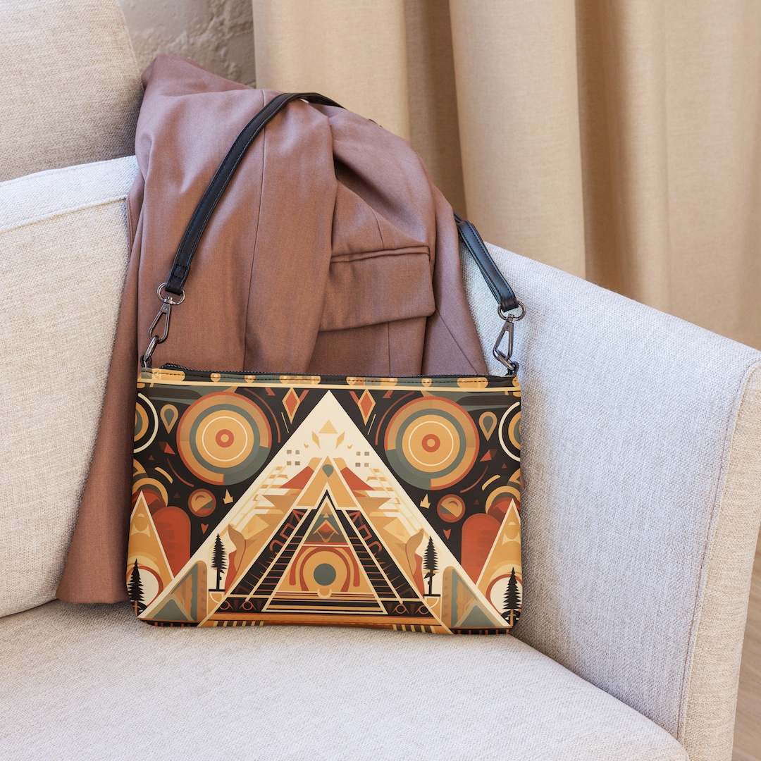 Ancient Egyptian Pyramid Purse Egyptian Crossbody Bag Egypt Etsy