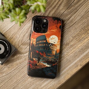 Roman Colosseum iPhone Case, Italy Traveler iPhone Case, Rome iPhone Case for iPhone 15 and other models