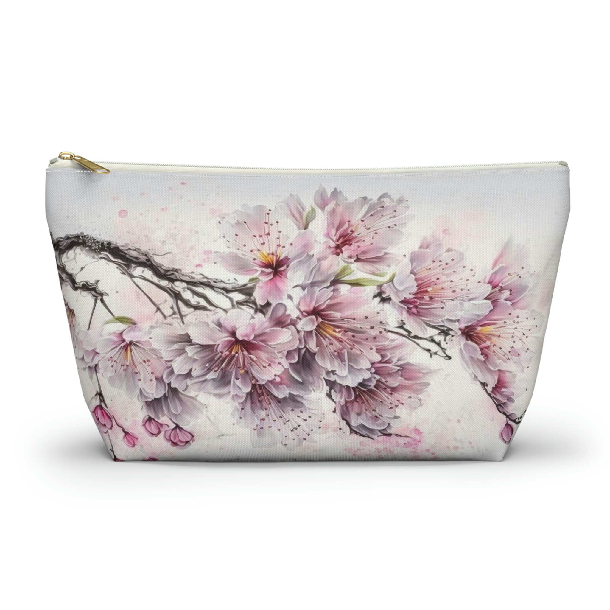 Cute Cherry Blossom Makeup Bag Japan Cosmetic Bag Japanese Pencil Case Asian Accessory Pouch Japanese Cherry Blossom Etsy