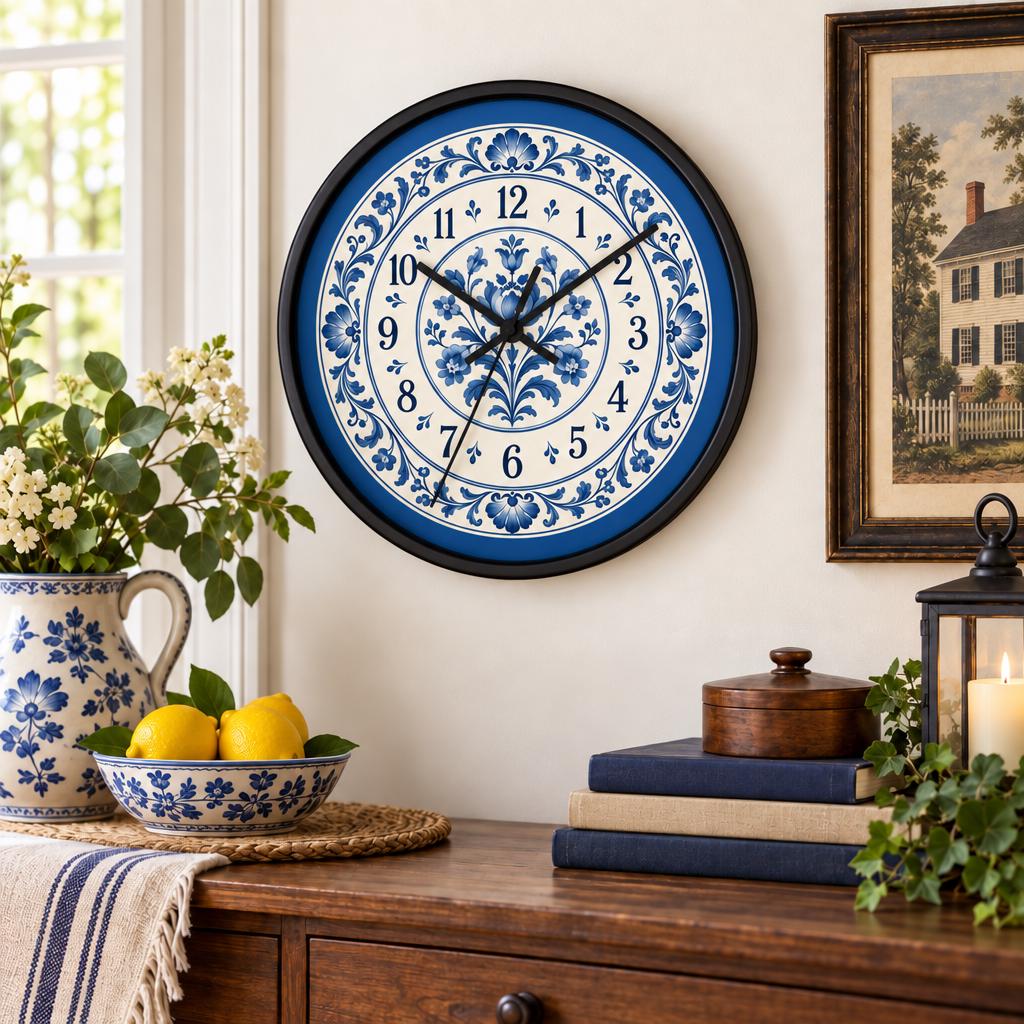 Delfts Clock - Etsy