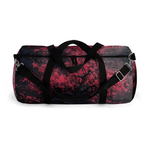 Dark Aesthetic Sakura Gym Bag - Travel Bag - Duffel Bag - Gift for Mom, Wife, Daughter, Girlfriend - Available in 2 Sides image 6
