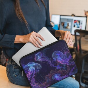Mesmerizing Jellyfish Laptop or iPad Sleeve for Most Laptops and Tablets