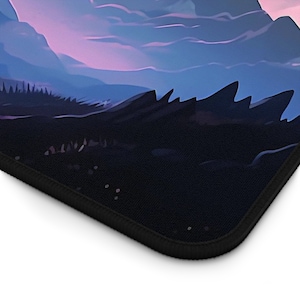 Mountain Slumber XXL Gaming Deskmat, Gaming Mousepad, Extended Mouse Pad, Extra Large Deskmat, Aesthetic Desk Mat, RGB Gaming Deskmat image 7