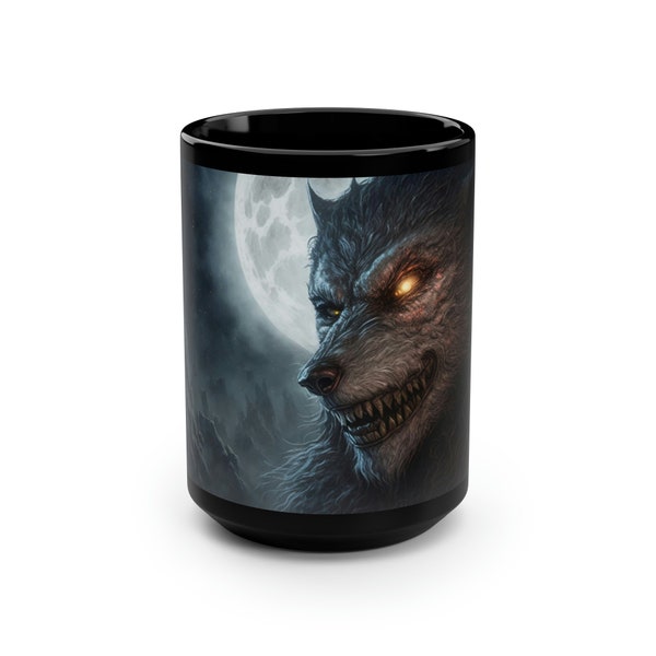 Werewolf Coffee Cup Etsy