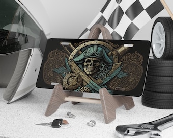 Fantasy Pirate License Plate - Vanity Plate for Cars and Trucks