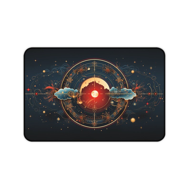 Himmlische Schreibtischmatte, Großes Mauspad, XL Mousepad, Gaming Mauspad, Gaming Schreibtischmatte, Astrologie Schreibtischmatte, Astrologie Mousepad Bild 6