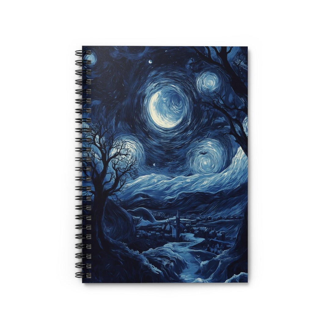 Surreal Gothic Art - Night Sky Town Overlook - Personal Journal ...