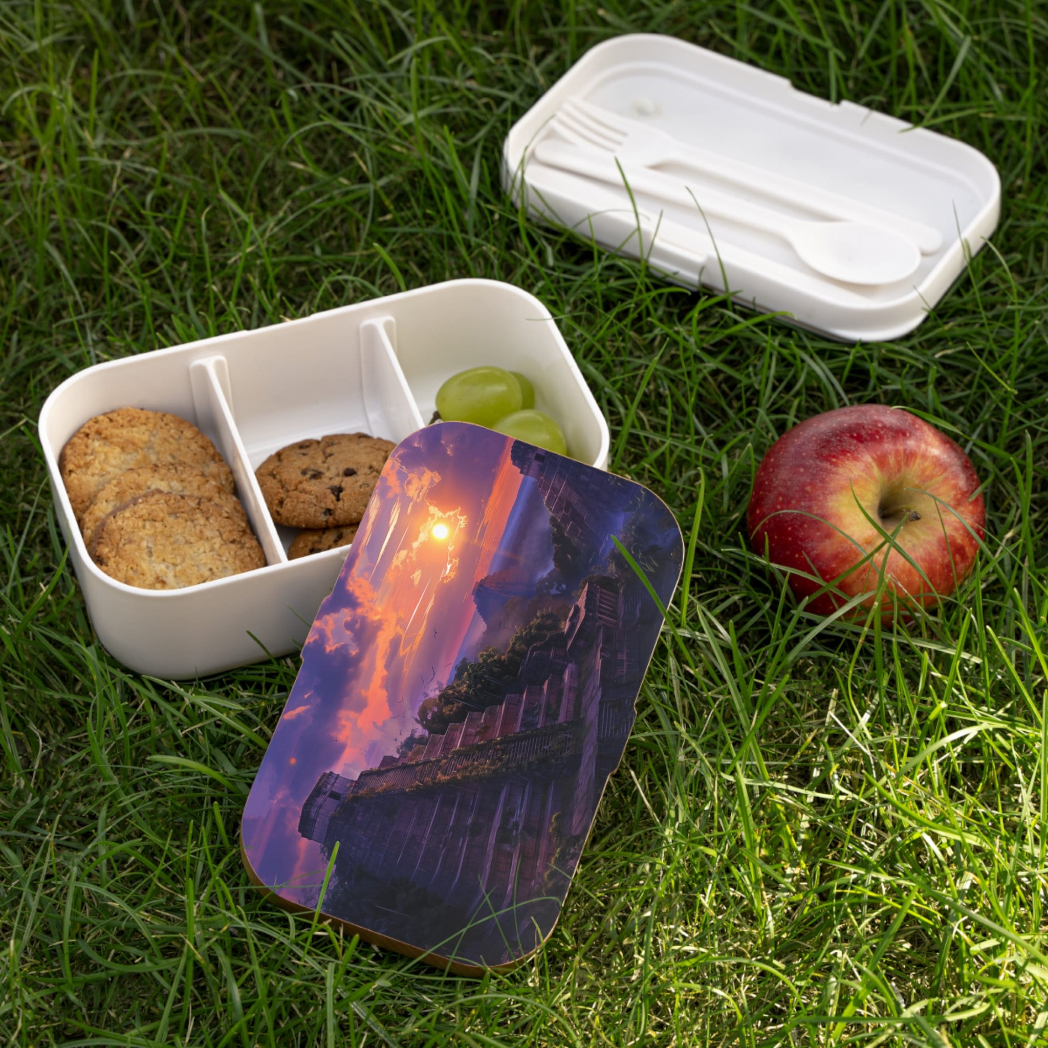 Sunset Mayan Pyramid Bento Box