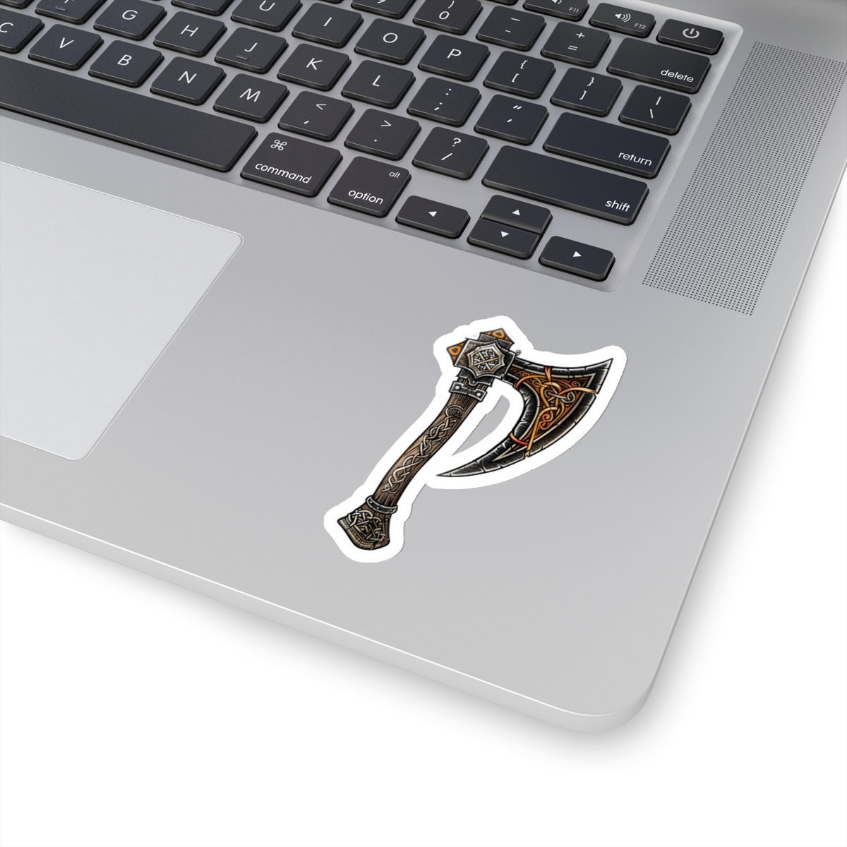 Fantasy Viking Axe Sticker