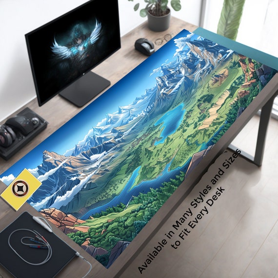 Adventure Gamer Desk Mat Mousepad XL, Oversized Mouse Pad, Gaming