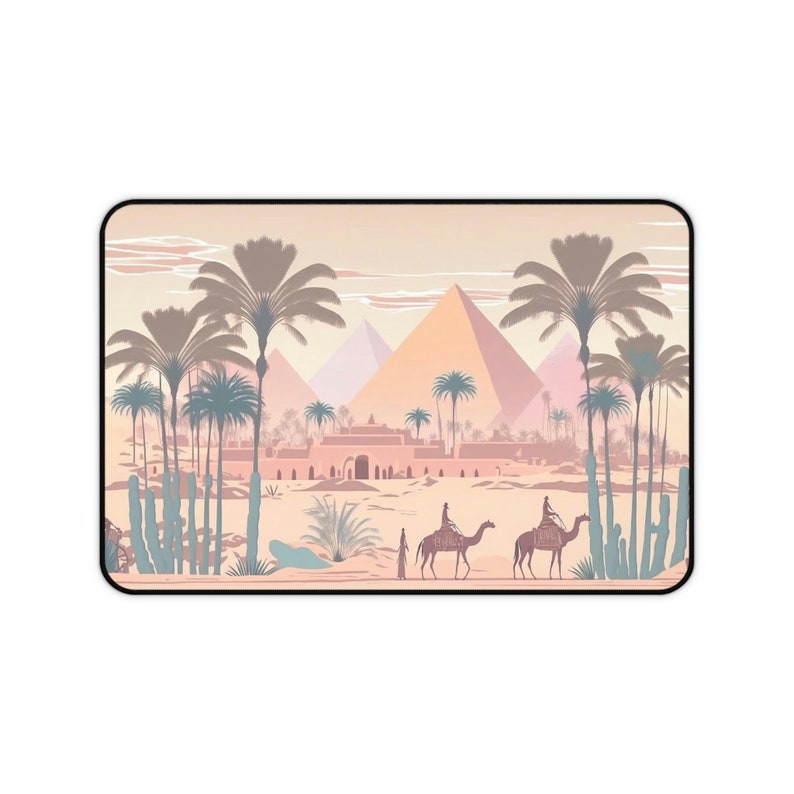 Egyptian Dream Gaming Mouse Pad Cute Keyboard Wrist Rest Etsy