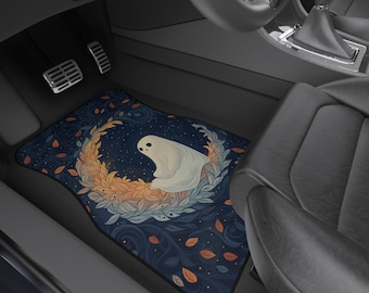 Ghostly Autumn Automatten: Halloween-Auto-Dekor, gruselige Vibes