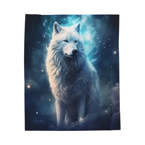 Mystic Wolf Quilted Blanket NCU0NT134 main image 0
