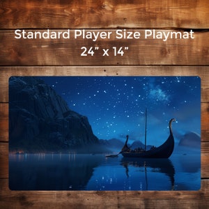 Voyage Begins  - 24x14&quot; Custom Playmat, DND Table Decor, Playmat, Card Gaming Prop, Play Mat, TCG Accessory, dnd Gift