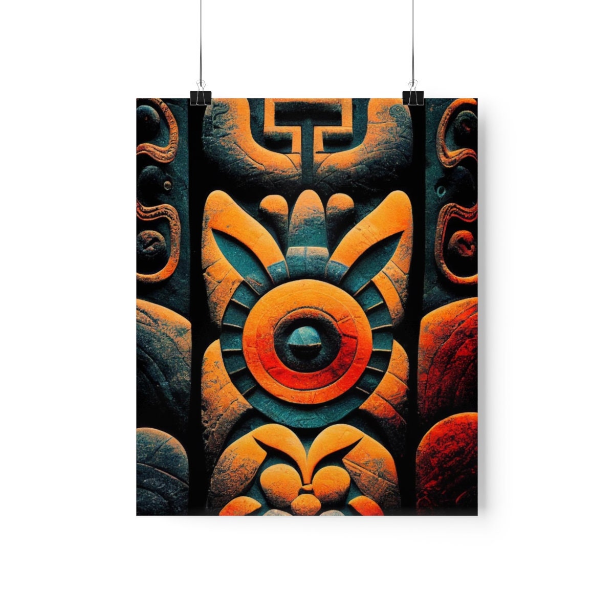 Mayan Fantasy Stella Full Color Matte Poster