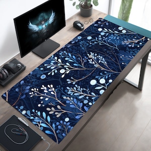 Galactic Streams, Pastel Anime Space Desk Mat, Nebula View, Cute