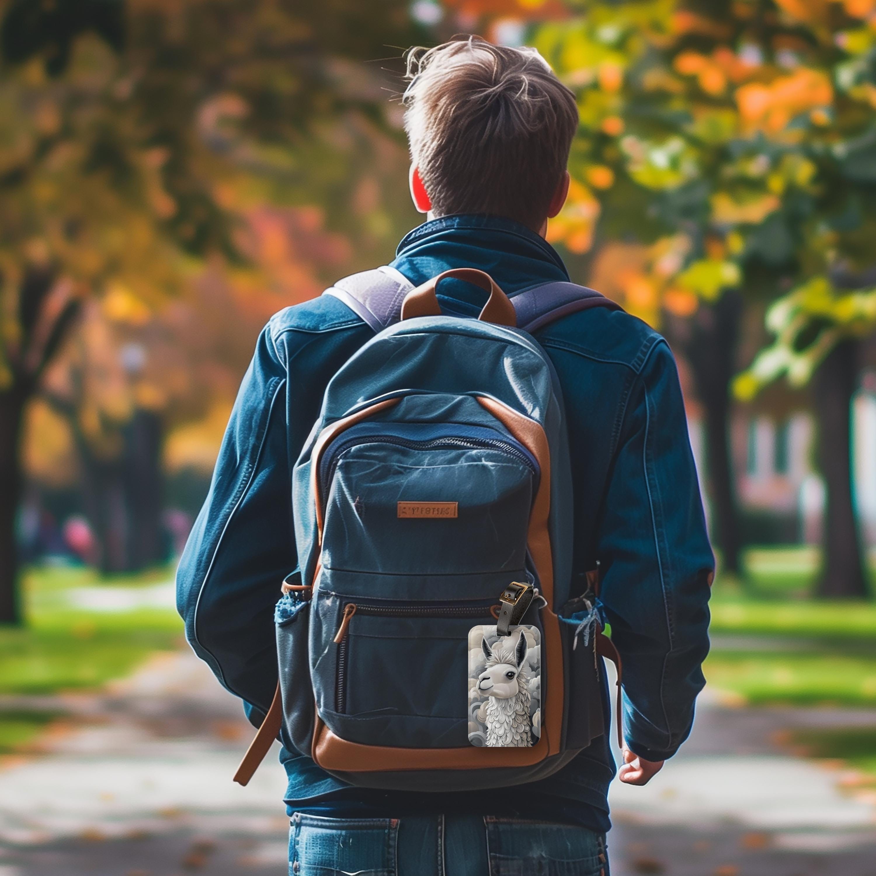 Porte étiquette De Bagage Double Cocktails Fruits Pvc épais Made In France