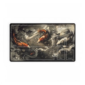 Mystic Depths Serenade - 24x14&quot; Custom Playmat for DND, Dice Mat, Table Top Gaming Mat, TCG Gifts