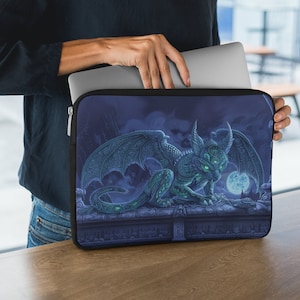 Fantasy Gargoyle Laptop or iPad Sleeve Fits Most Laptop Models and Android/IPad Tablet Models