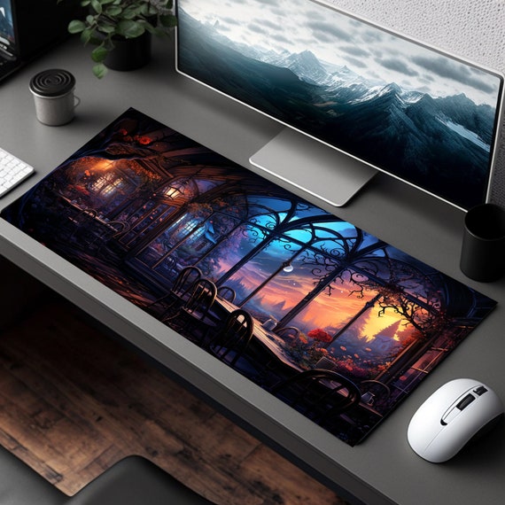 Tappetino Gaming Antiscivolo Tappetino Per Mouse XL Lofi 80x40cm - Foto 11