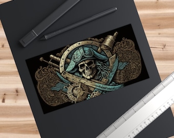 Pegatina para parachoques de pirata, pegatina para parachoques de calavera pirata, pegatina pirata, decoración de coche pirata, pegatina de vinilo duradera, pegatina para exteriores