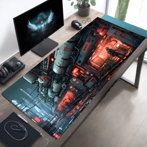 Anime rokudenashi majutsu koushi to akashic records cool Custom Gaming Mat  Desk