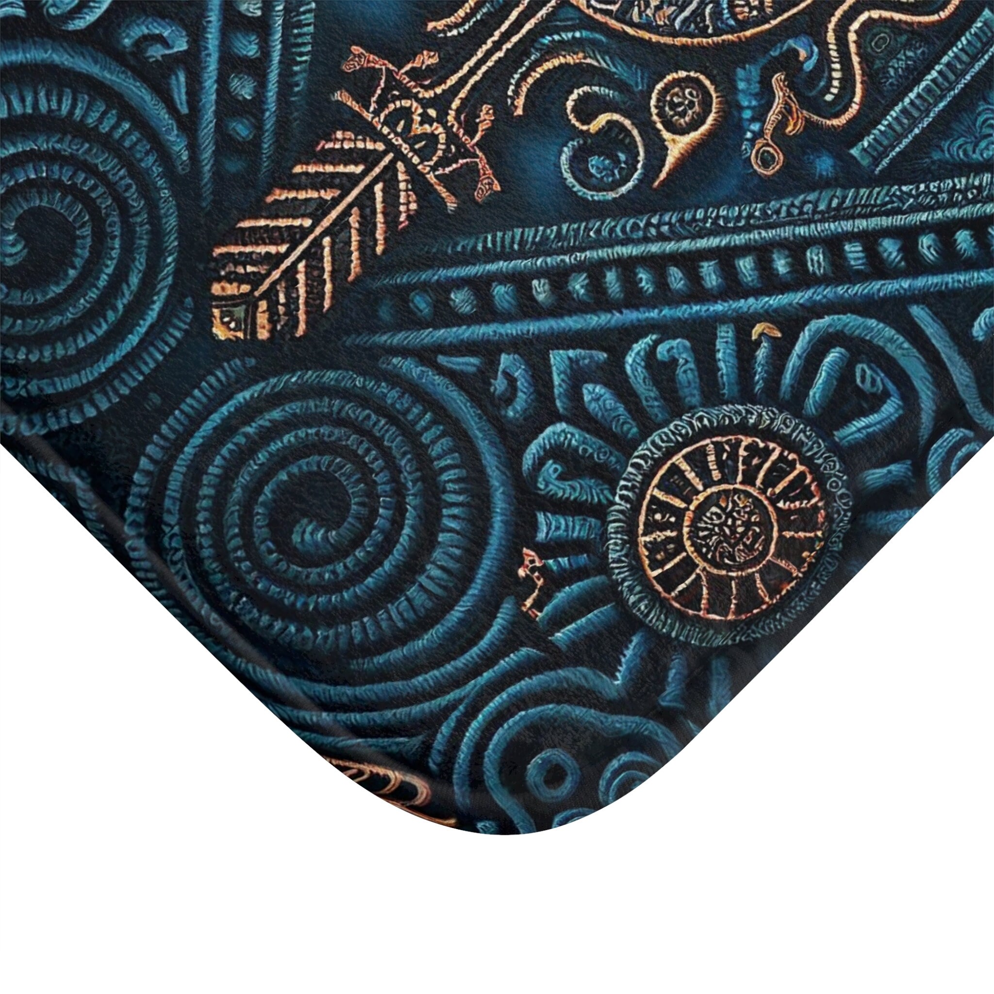 Mayan Rug Patterns Mayan Royal Textile Print Bathroom Rug, Mayan Bath Mat, Mayan Art ...